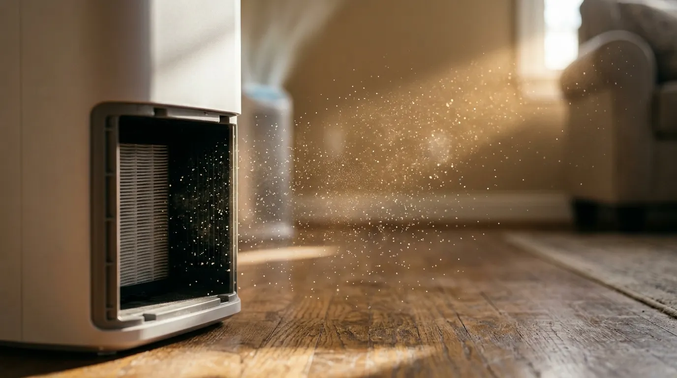 Air Purifiers for Dust — in a home