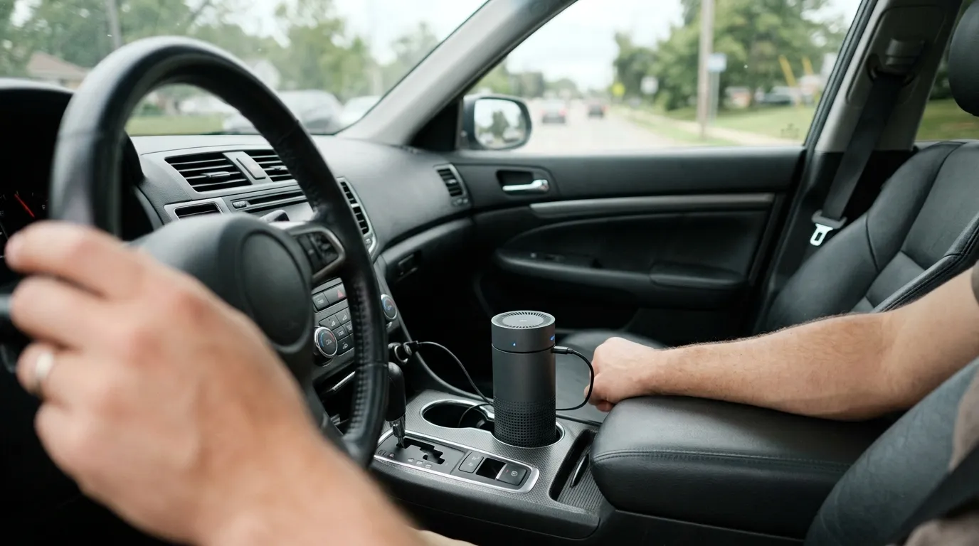 Car Air Purifiers — in a home