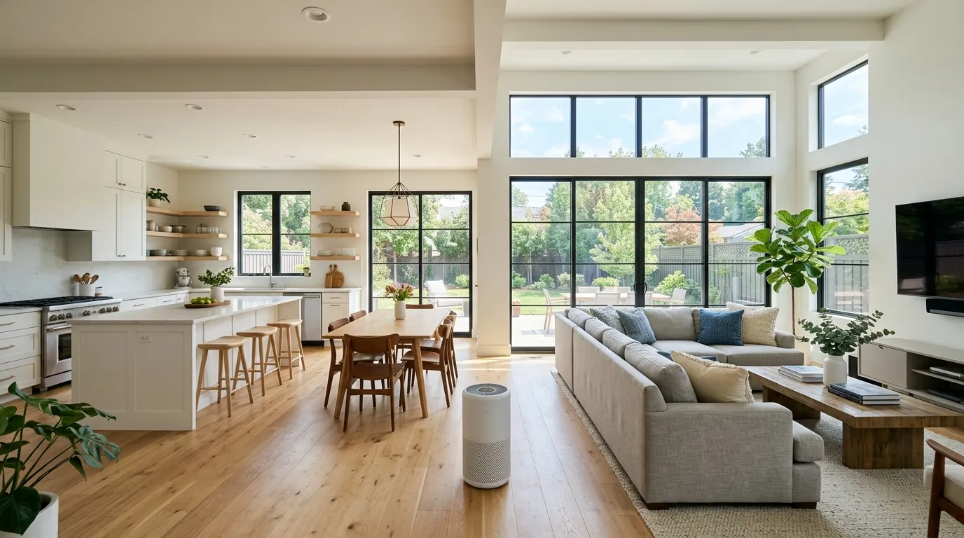 UV & Ozone Air Purifiers — in a home