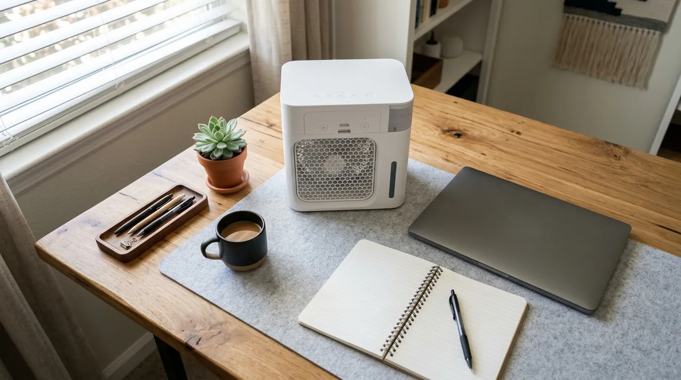 Personal Air Coolers — in a home