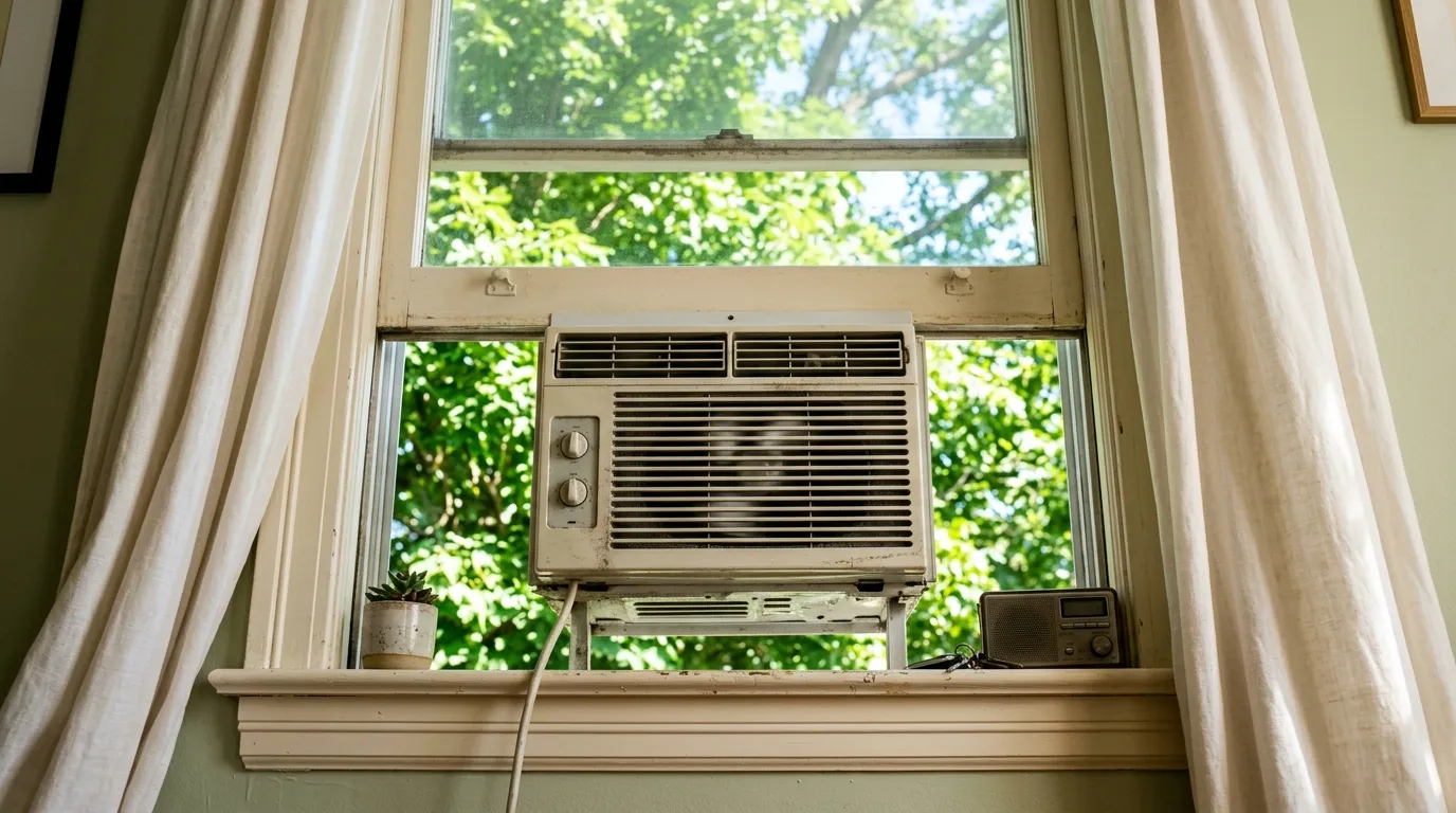 Portable Air Conditioners — in a home