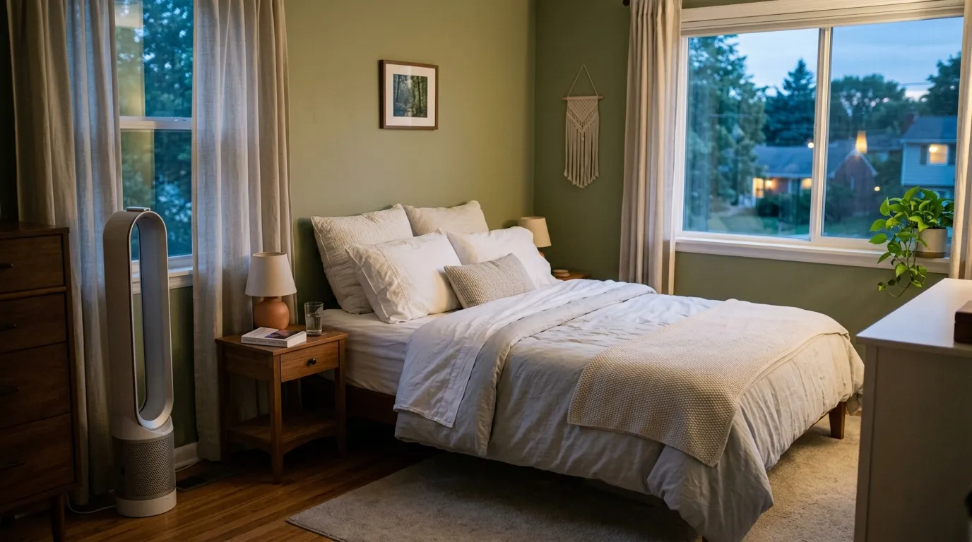 Best Tower Fans for Bedrooms — in a home