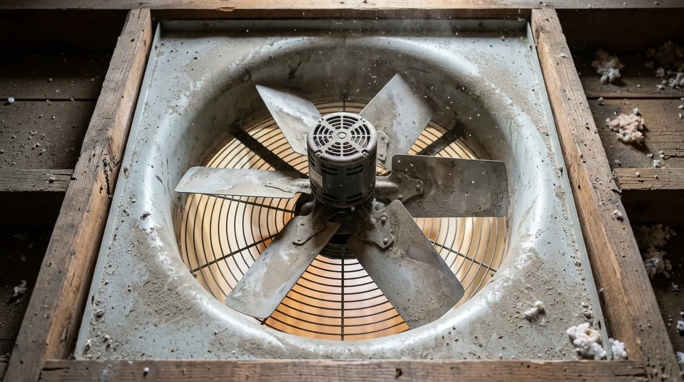Whole-House Fans — in a home