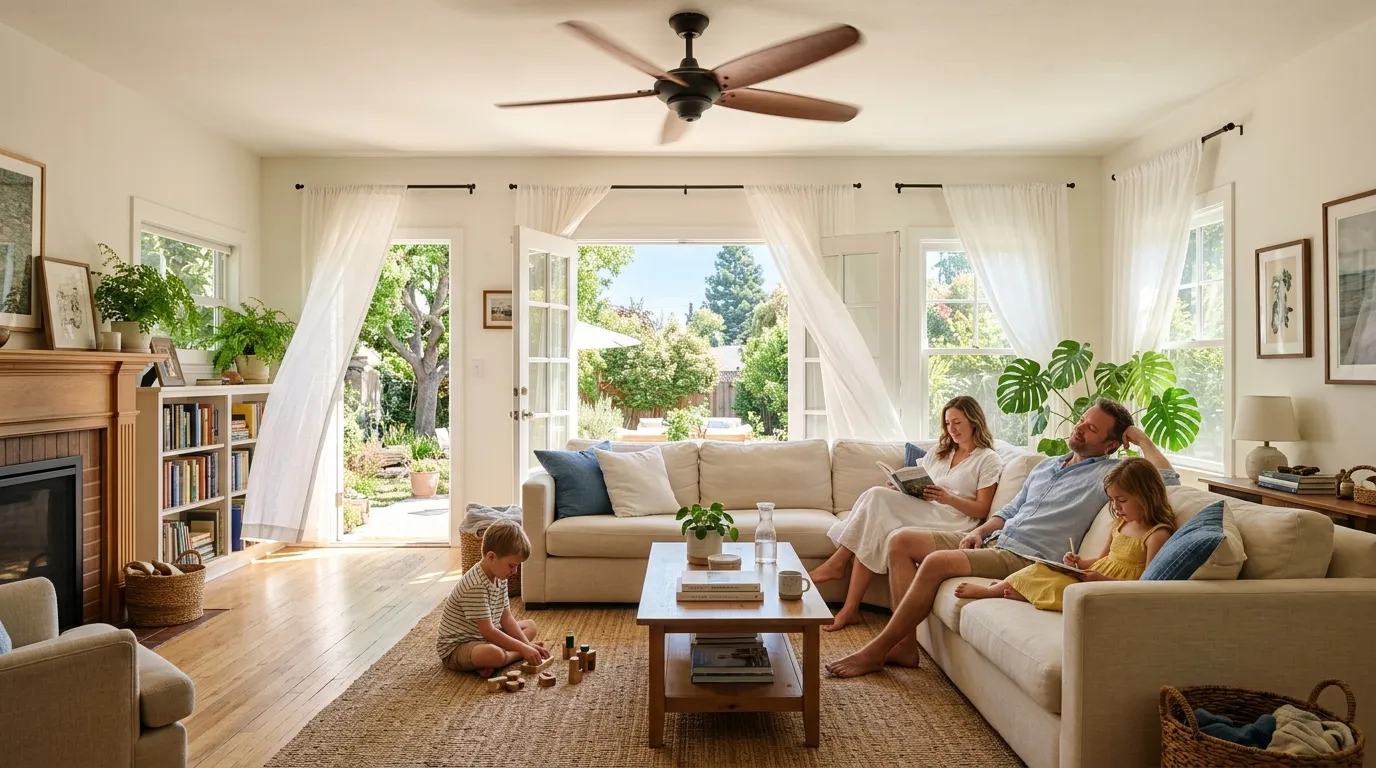 Home cooling appliances — in a home