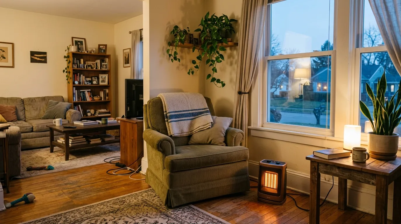 Space Heaters — in a home