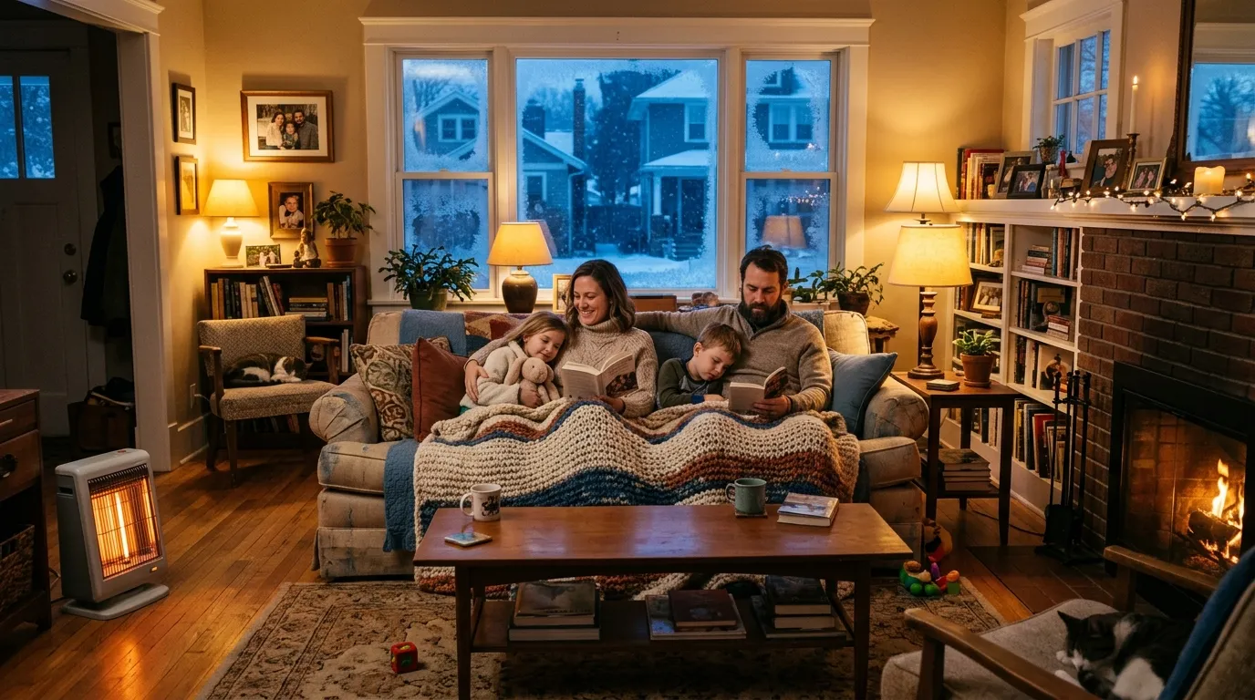 Home heating appliances — in a home