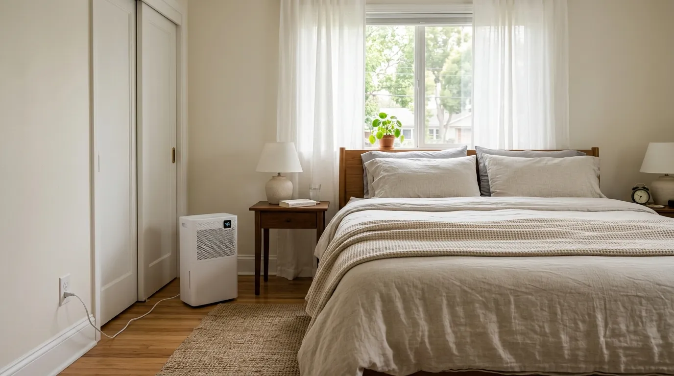 Dehumidifiers for Bedrooms — in a home