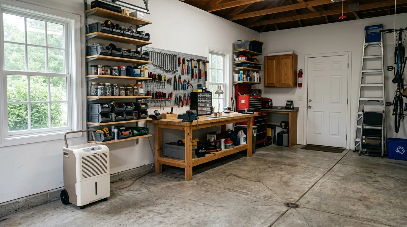 Dehumidifiers for Garages — in a home