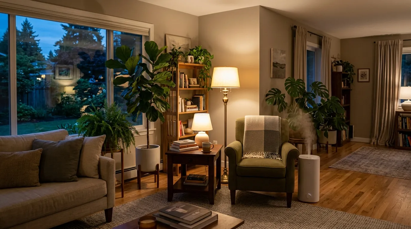 Home humidity control appliances — in a home